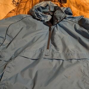 Men's Blue Windbreaker Jacket